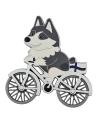 Matkamuistot : Magneetit - Py�riv� Polkupy�r�magneetti Husky